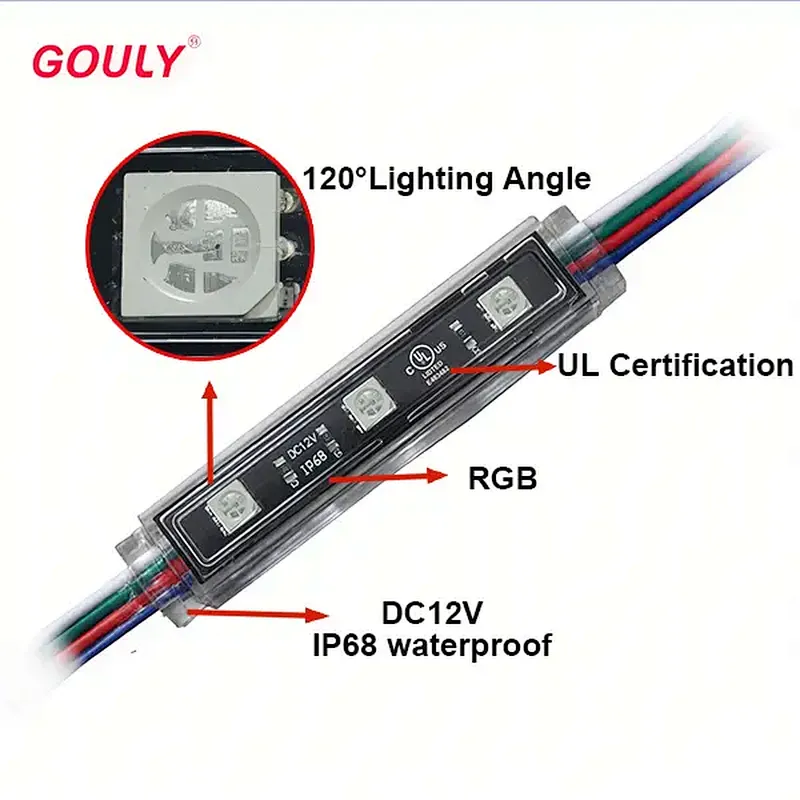 UL Certified Waterproof RGB Dynamic LED module